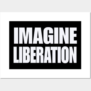 IMAGINE LIBERATION - Redo - White - Front Posters and Art